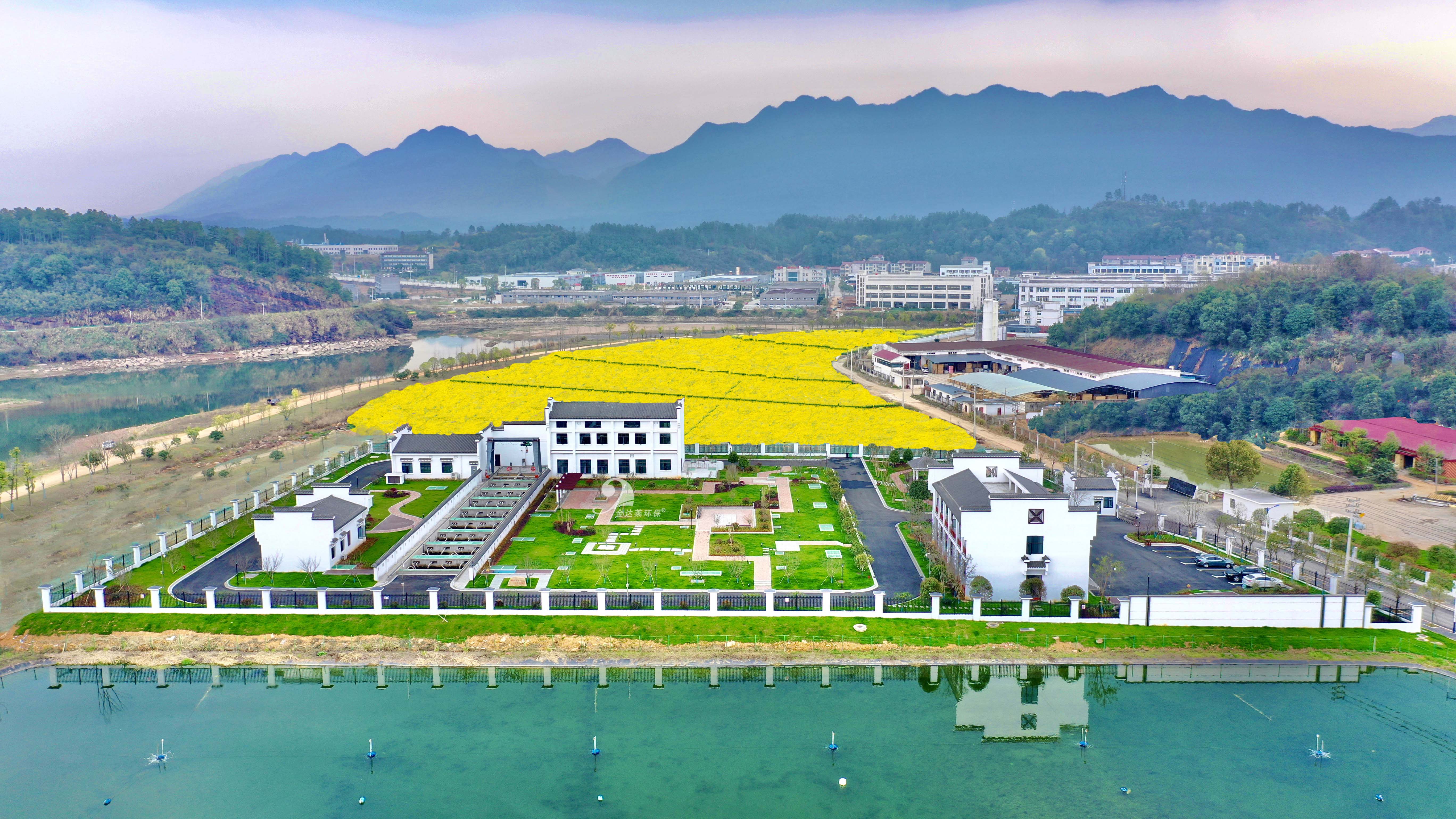 九江武宁县FMBR生态景观水厂